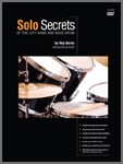 Solo Secrets of the Left Hand and Bass Drum Drumset Book with Online Media cover